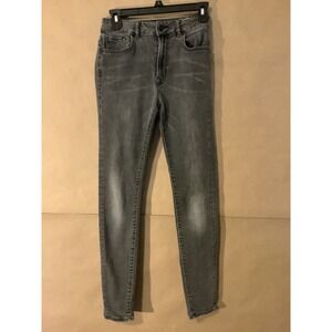 All Saints ASHBY Low Rise Skinny fit Jeans Gray Women's Size W 27